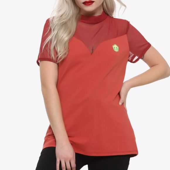 Her Universe She-Ra And The Princesses Of Power T-Shirt Size S Mesh Panel Orange - Picture 1 of 15